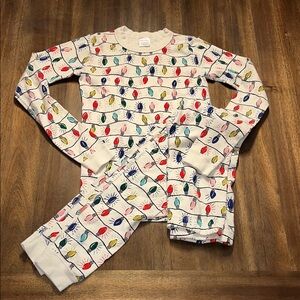 Hanna Andersson pajamas size 150 12 kids - 2 piece - bulbs